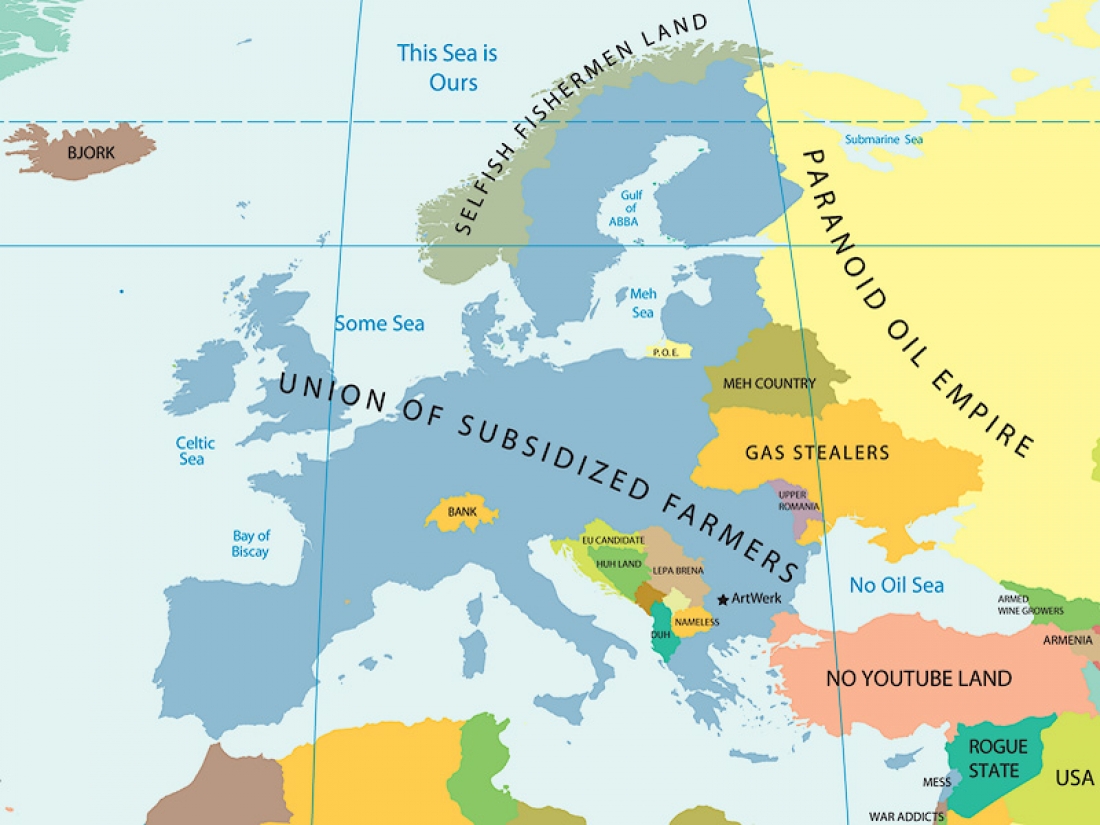 Georgia named as a country of “armed wine growers” on the funniest “global stereotype” map geotv.ge